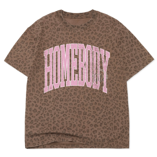 CUSTOM VINTAGE LEOPARD OVERSIZED BOX TEE - YOUTH + ADULT