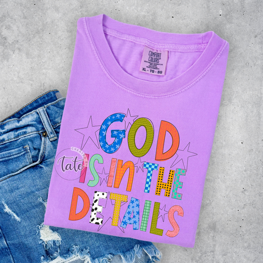 GOD IS IN THE DETAILS