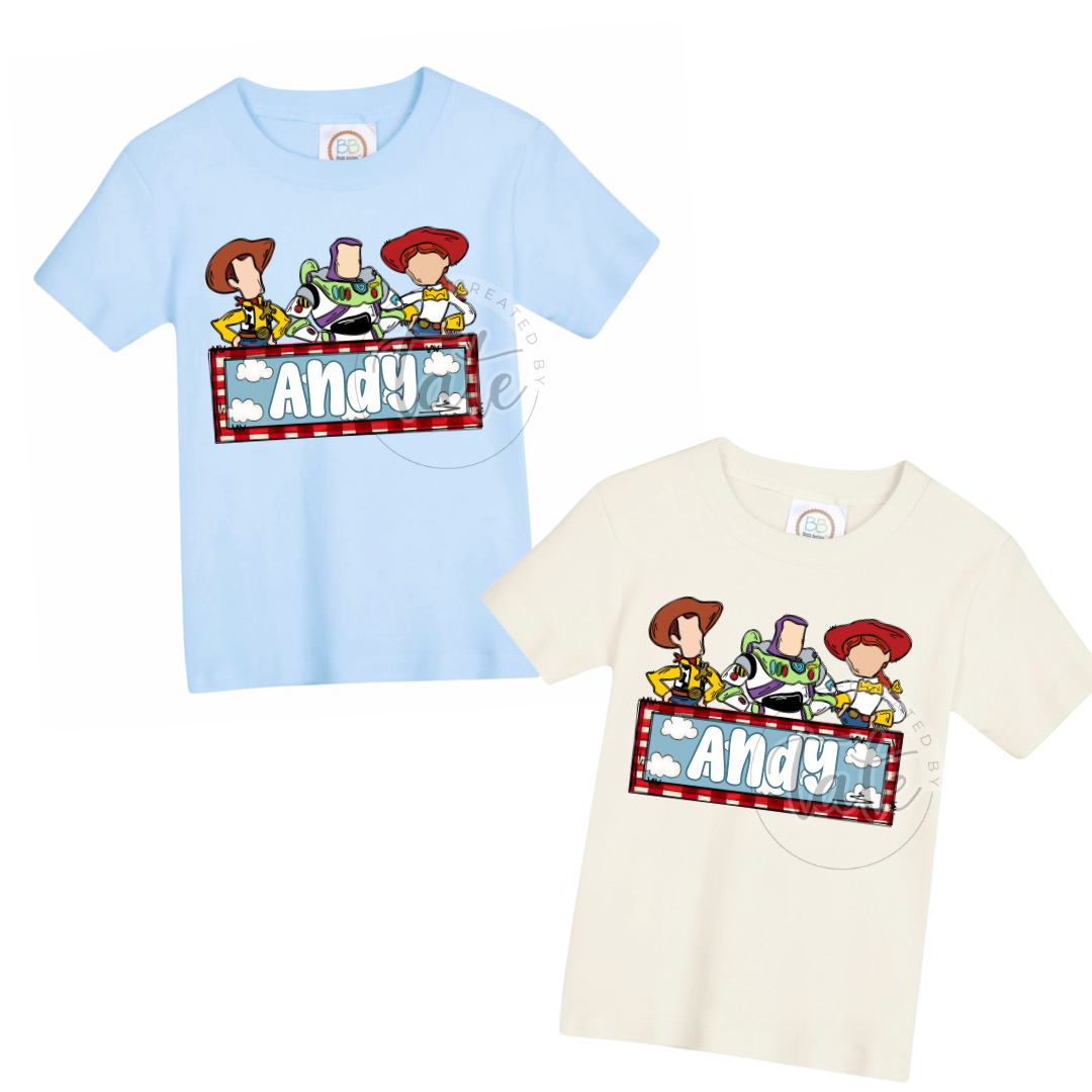 TOY FRIENDS BOY NAME PLATE - INFANT + YOUTH