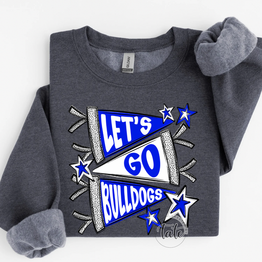 FLAGS LETS GO BULLDOGS