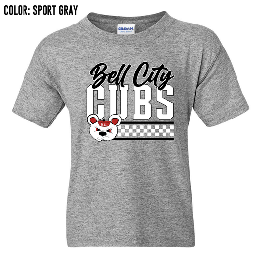 CHECKERED BELL CITY CUBS - YOUTH + ADULT