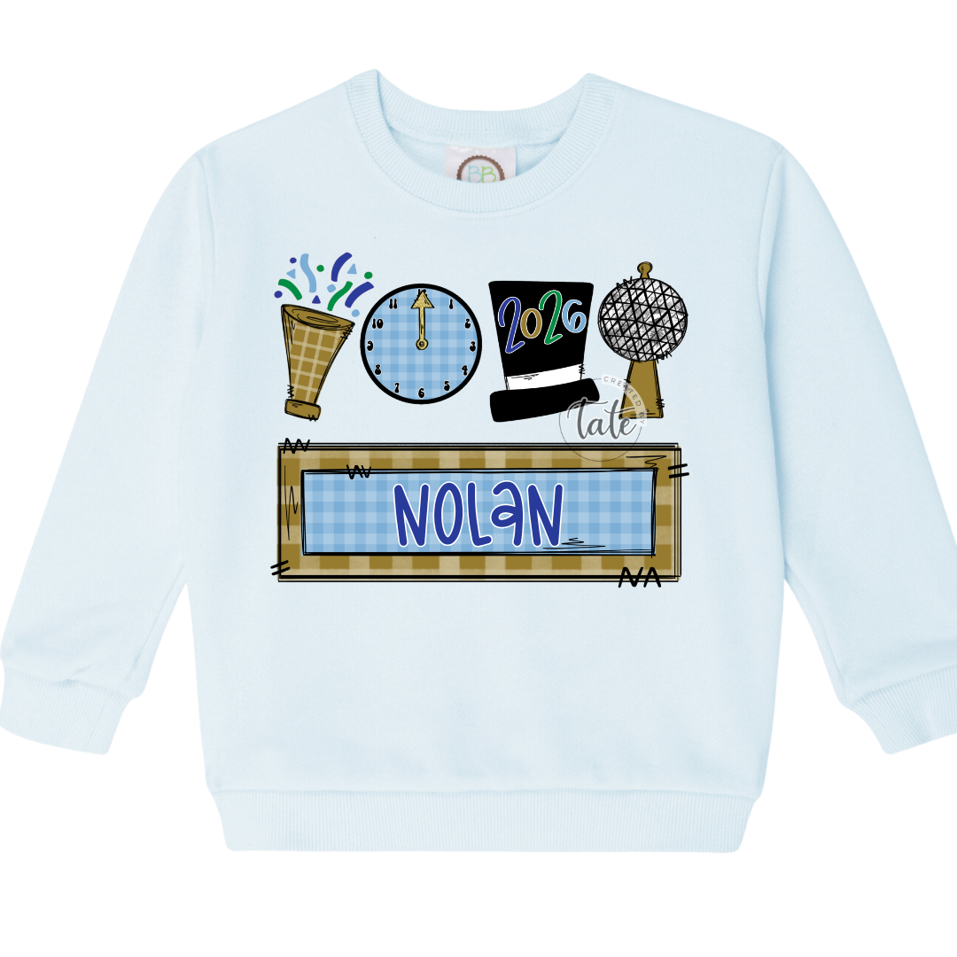 CLASSIC NEW YEARS SWEATSHIRT - BOYS