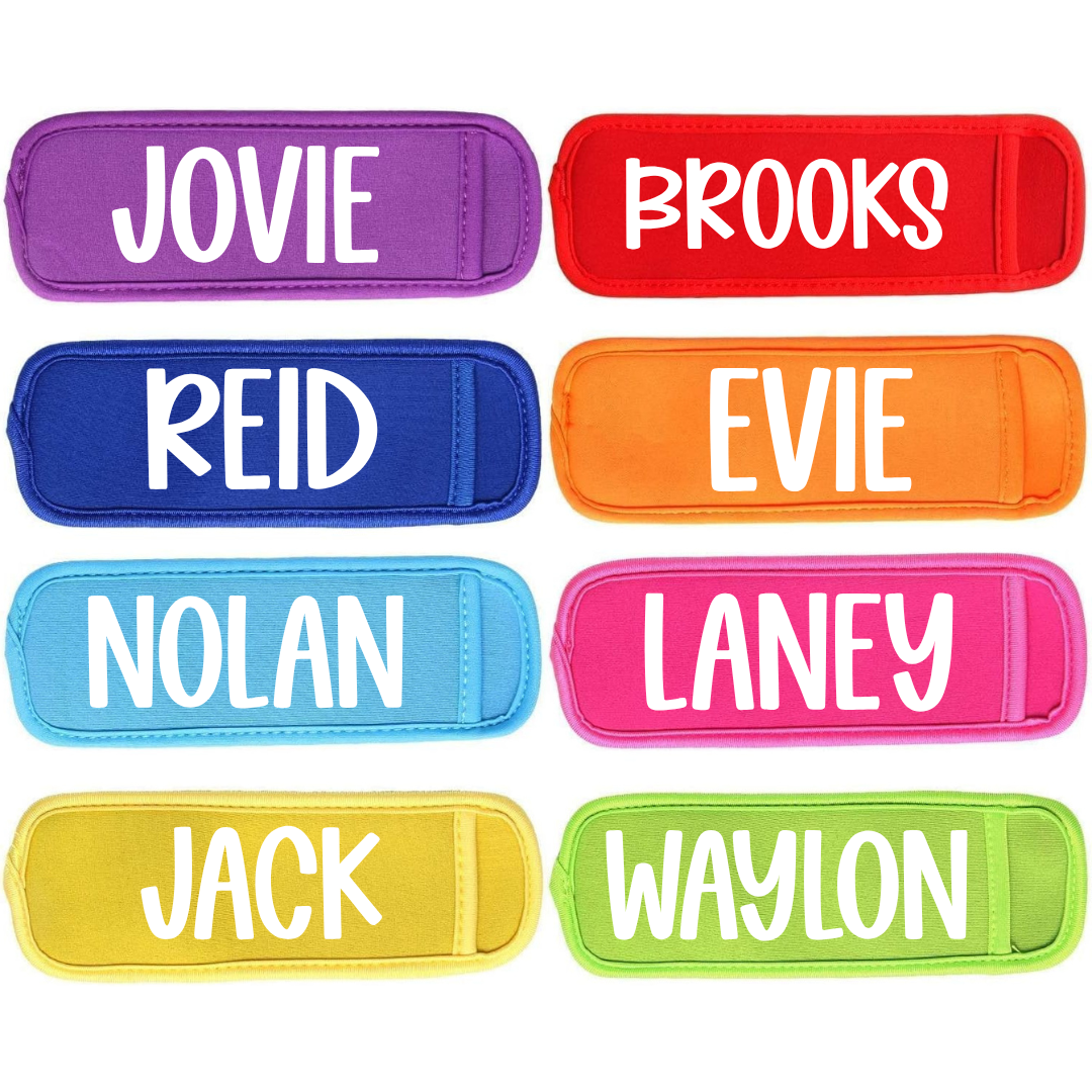 PERSONALIZED POPSICLE HOLDERS