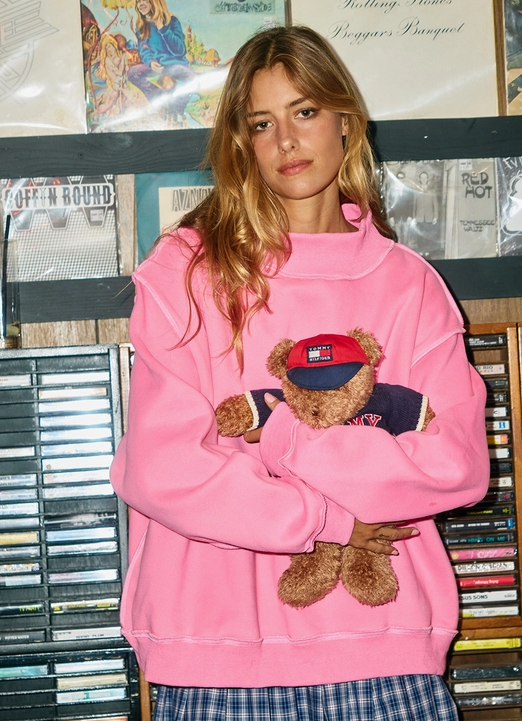 PREORDER | MOCKNECK SWEATSHIRT - PINK