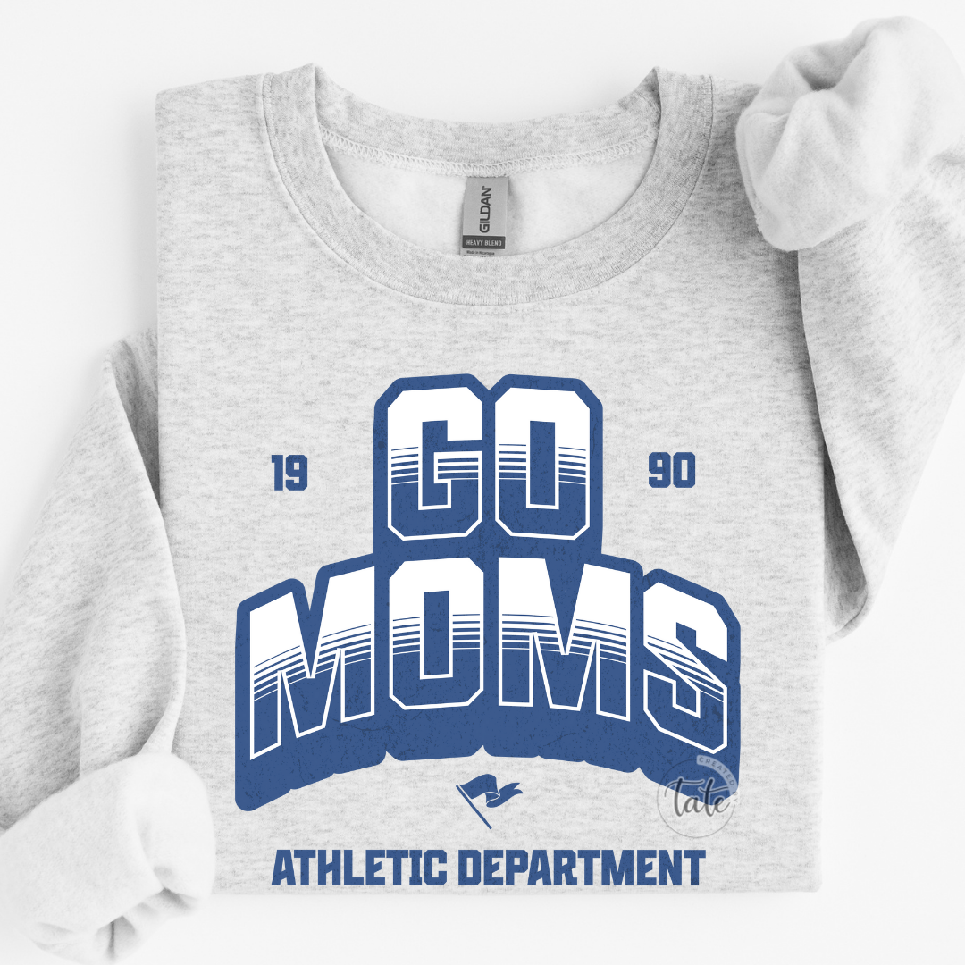 GO MOMS ATHLETIC DEPT - ROYAL
