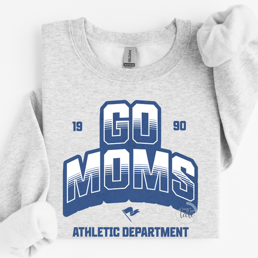 GO MOMS ATHLETIC DEPT - ROYAL