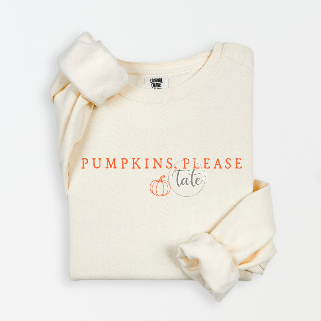 PUMPKINS PLEASE - ORANGE