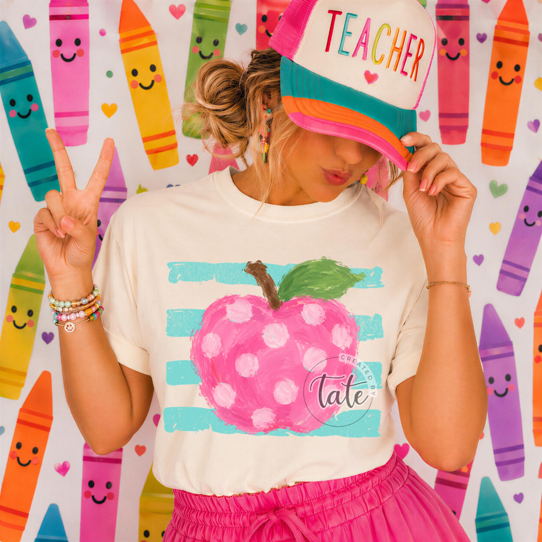 POLKA DOT APPLE - YOUTH + ADULT