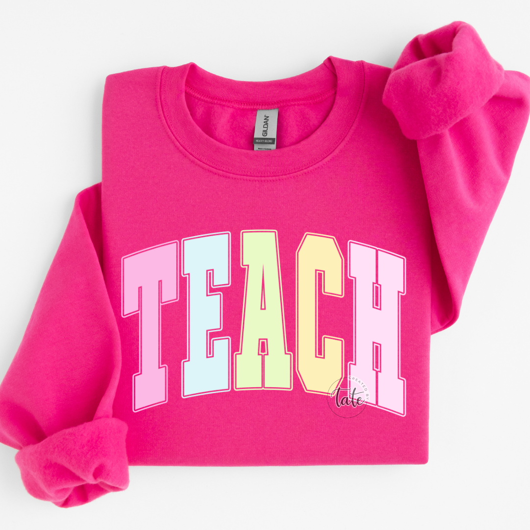 PASTEL VARSITY - TEACH