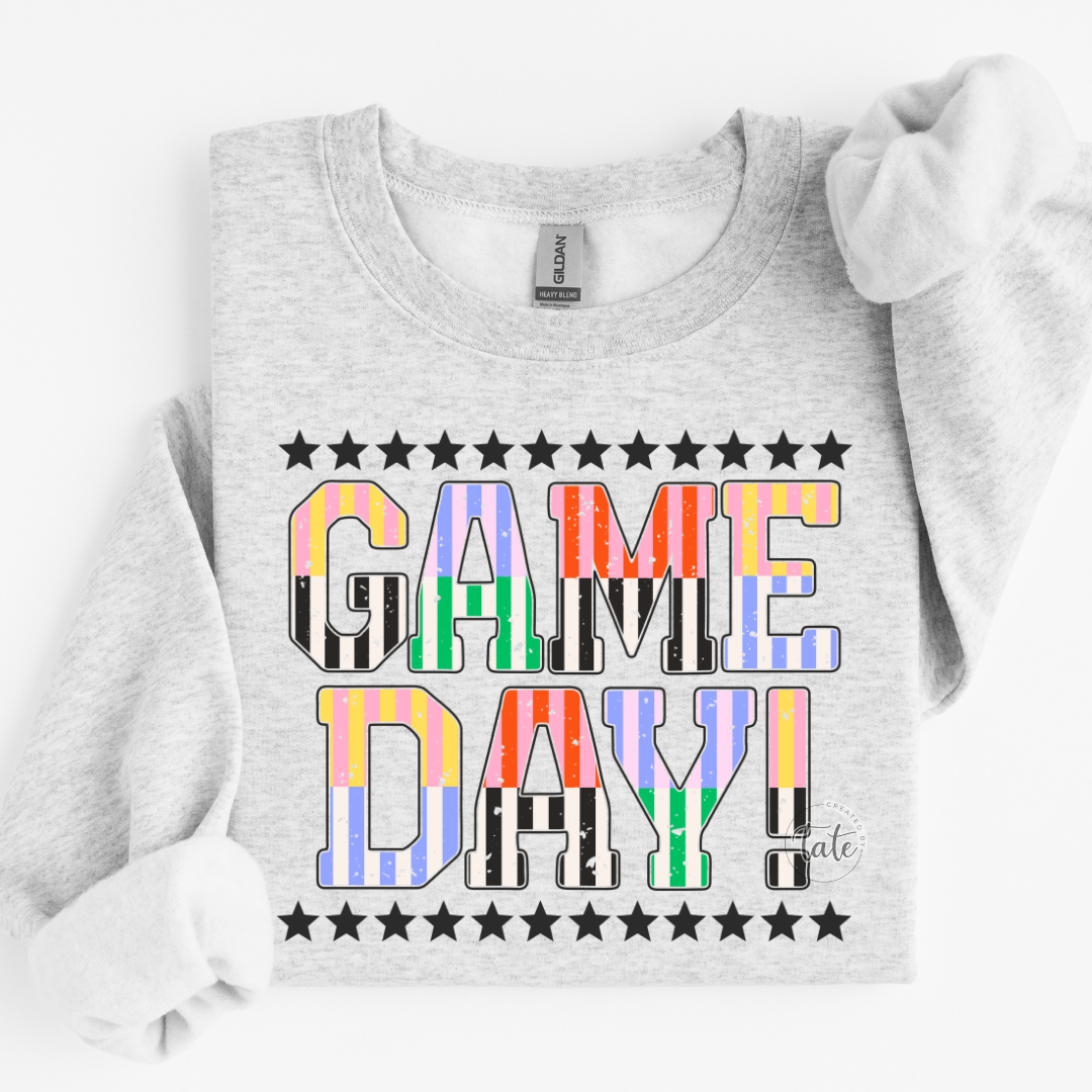 COLORFUL RETRO GAME DAY