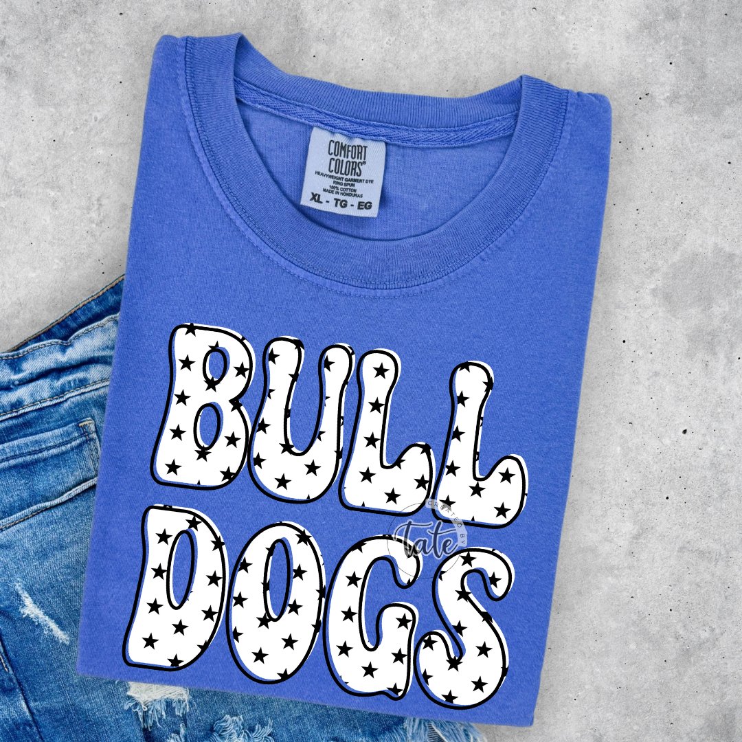 BULLDOGS - STAR PRINT