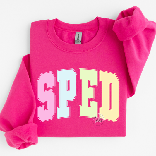 PASTEL VARSITY - SPED