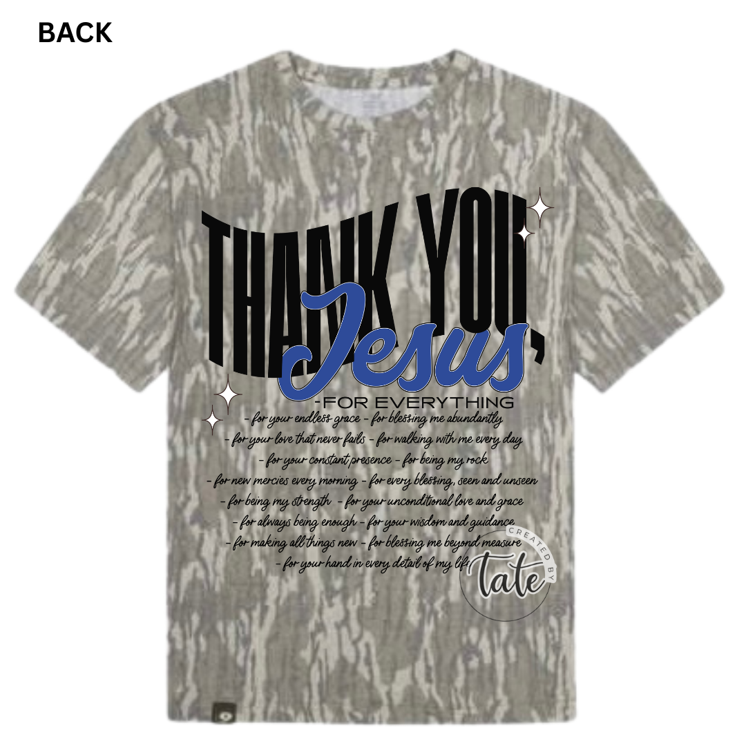 PREORDER | CAMO TEE - YOUTH/ADULT