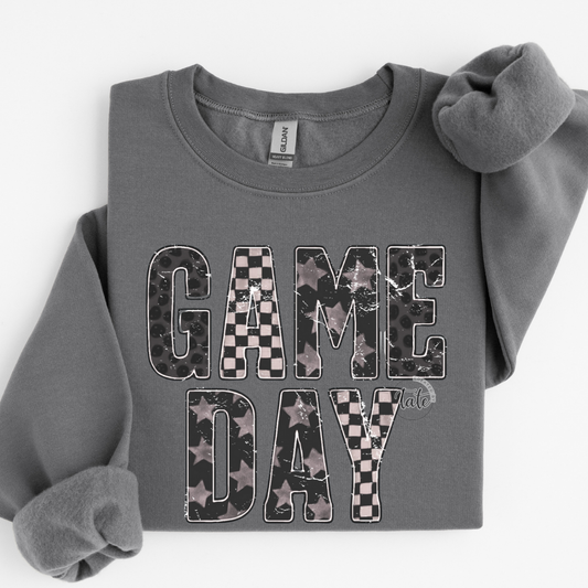 BLACK RETRO ALPHA GAME DAY