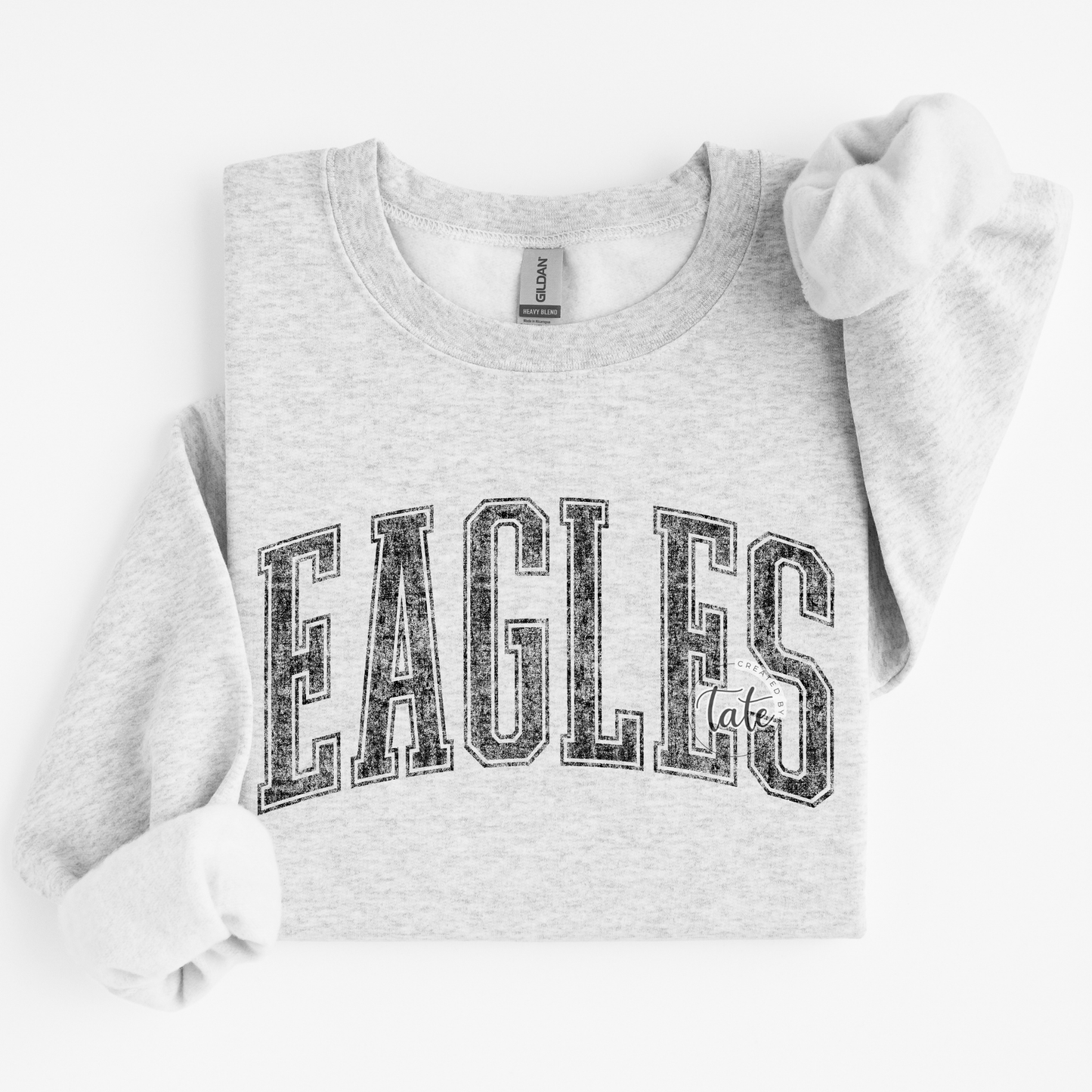 DISTRESSED VARSITY - EAGLES