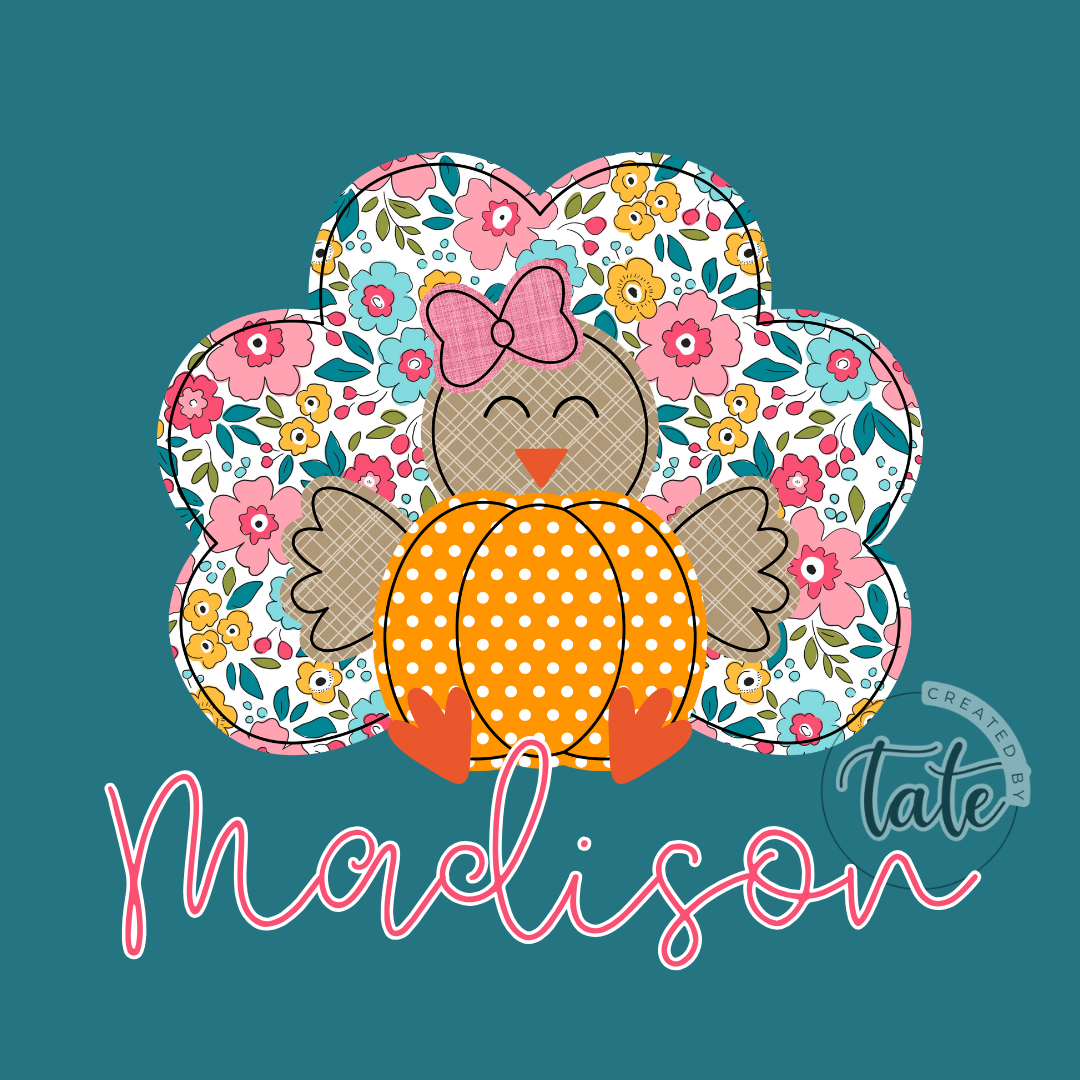 GIRL TURKEY TIME - INFANT/YOUTH