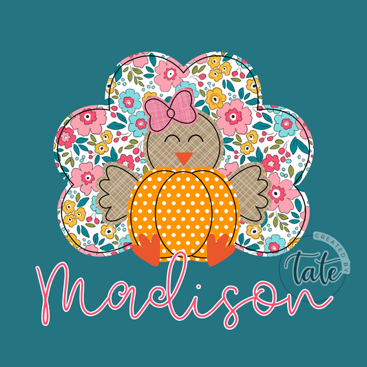 GIRL TURKEY TIME - INFANT/YOUTH