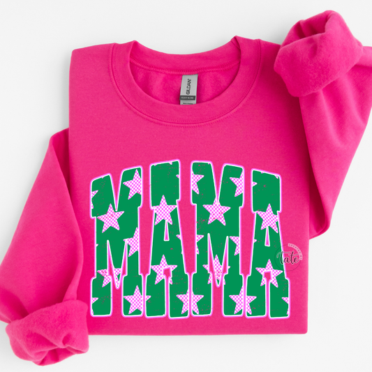MAMA | GREEN + PINK STARS