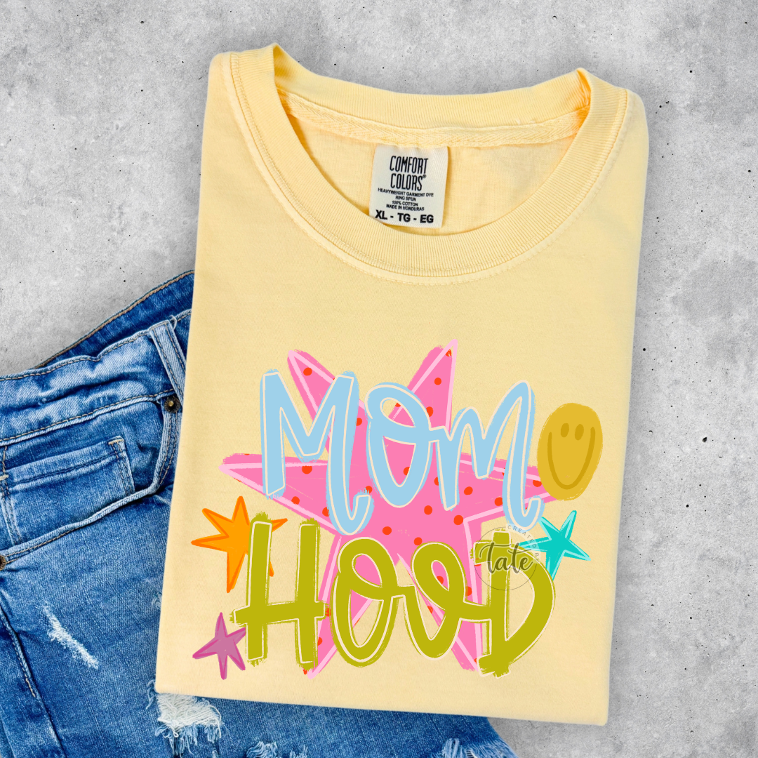 COLORFUL MOM HOOD