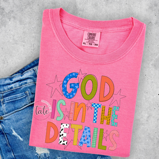 GOD IS IN THE DETAILS