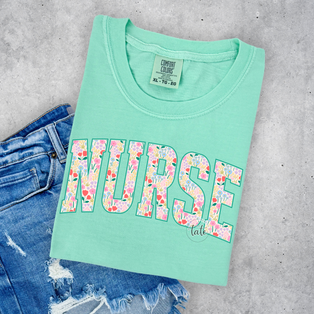 VARSITY NURSE - SPRING FLORAL