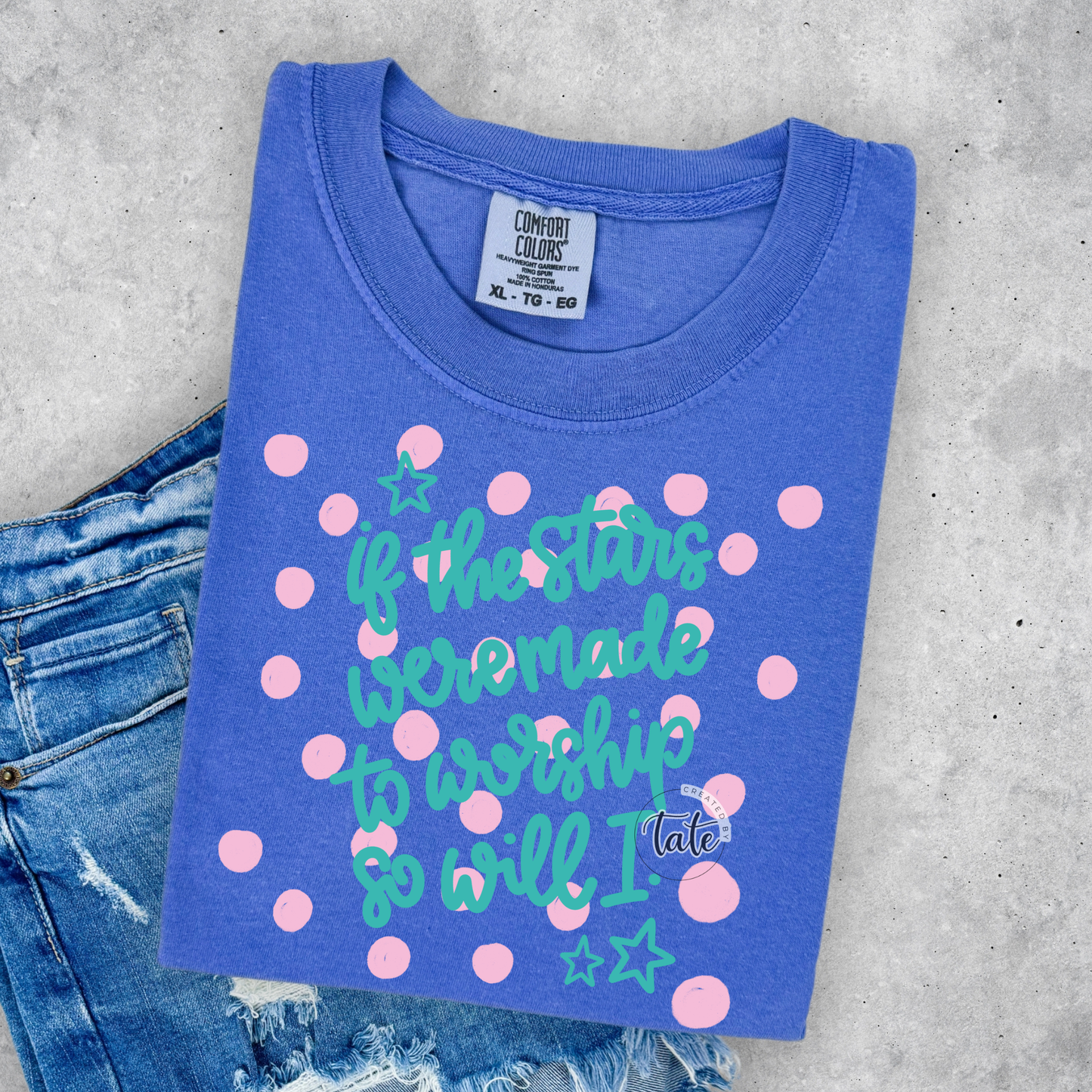 STARS WERE MADE TO WORSHIP - PINK POLKA DOT