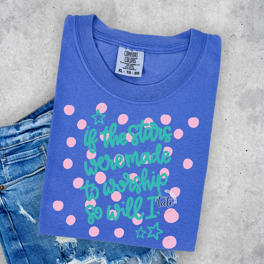 STARS WERE MADE TO WORSHIP - PINK POLKA DOT