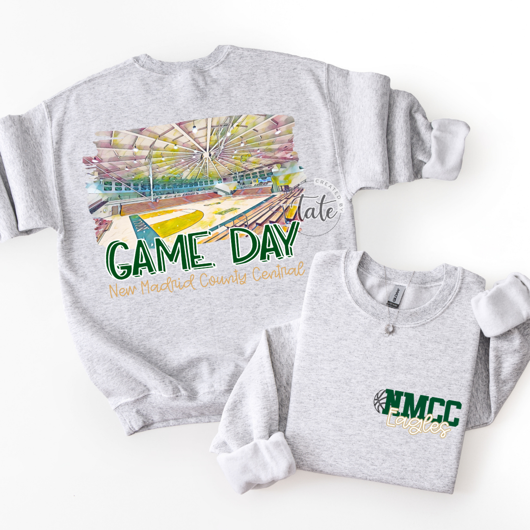 NMCC EAGLES BASKETBALL GAME DAY - FRONT + BACK