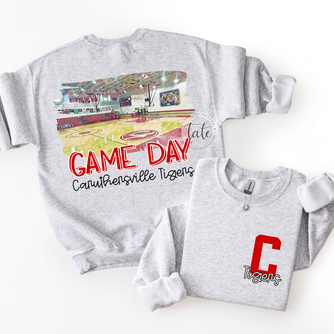 CARUTHERSVILLE TIGERS GAME DAY - FRONT + BACK