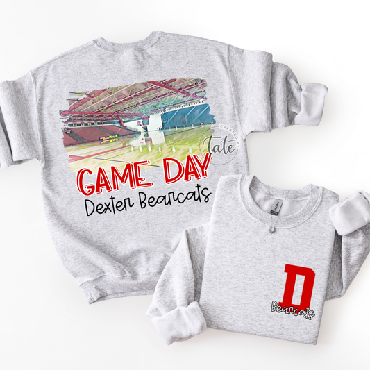 DEXTER BEARCATS GAME DAY - FRONT + BACK