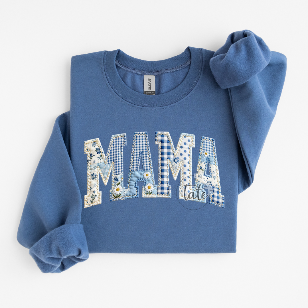 FAUX PATCHWORK MAMA