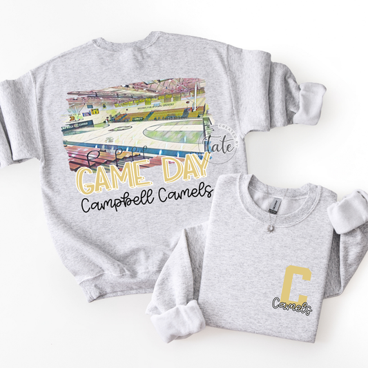 CAMPBELL CAMELS GAME DAY - FRONT + BACK