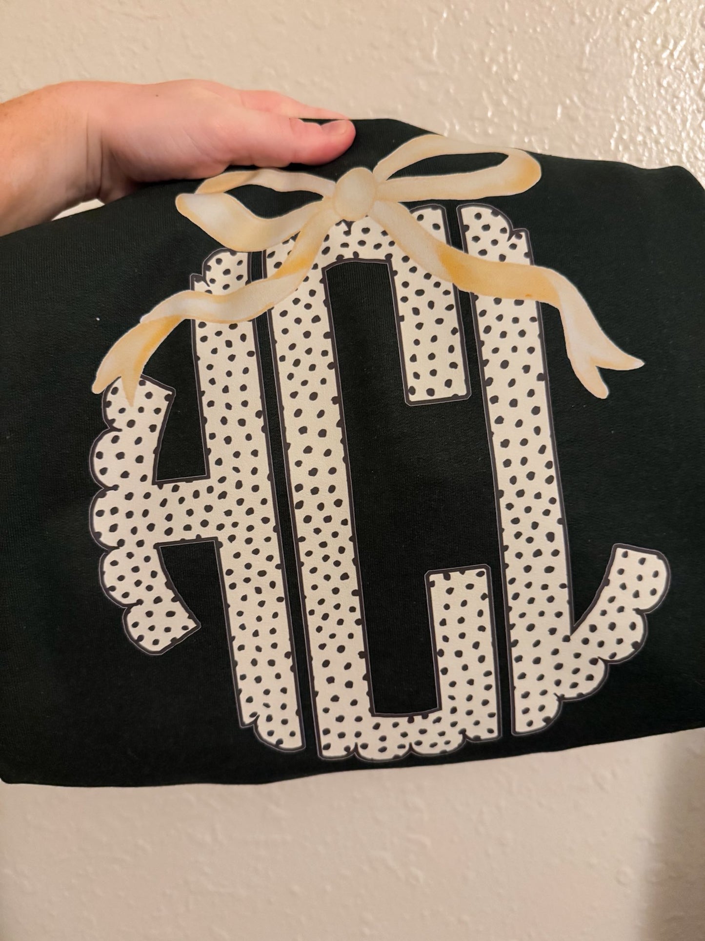 SPOTTED MONOGRAM