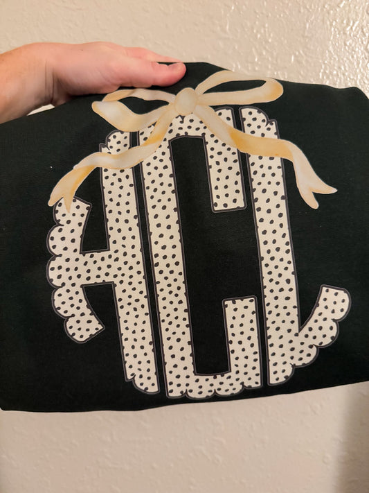 SPOTTED MONOGRAM