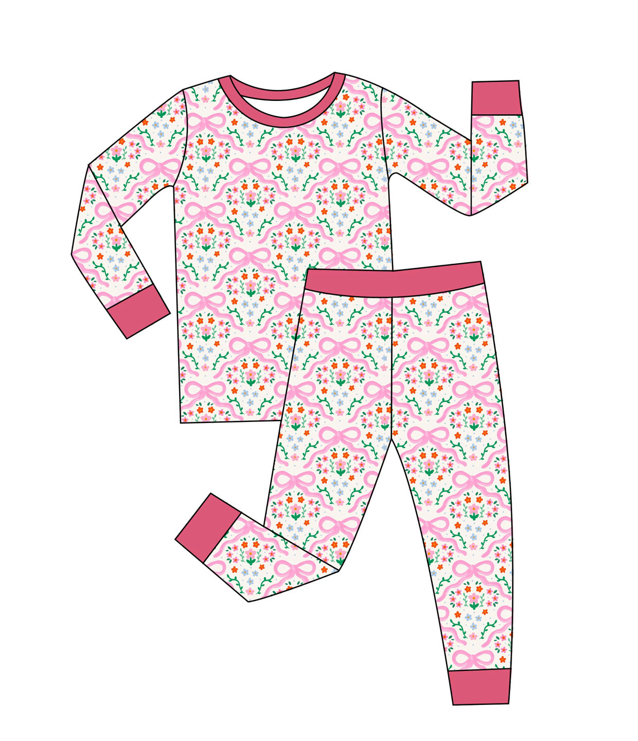 PREORDER | PRETTY IN WILDFLOWERS JAMMIES