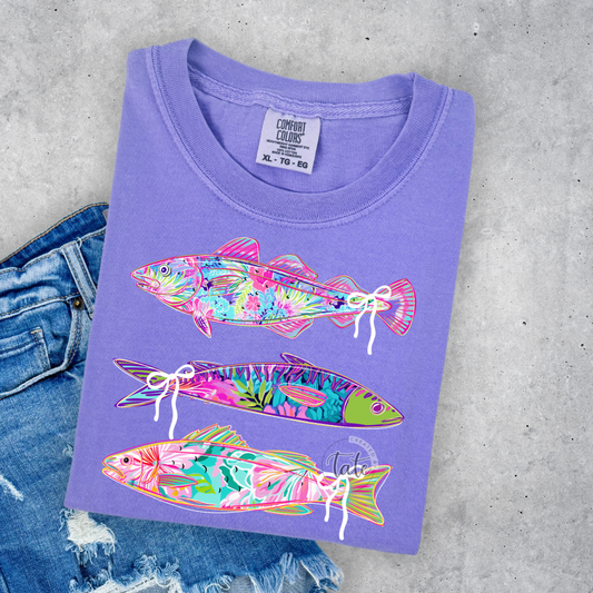 FLORAL + BOW FISHIES