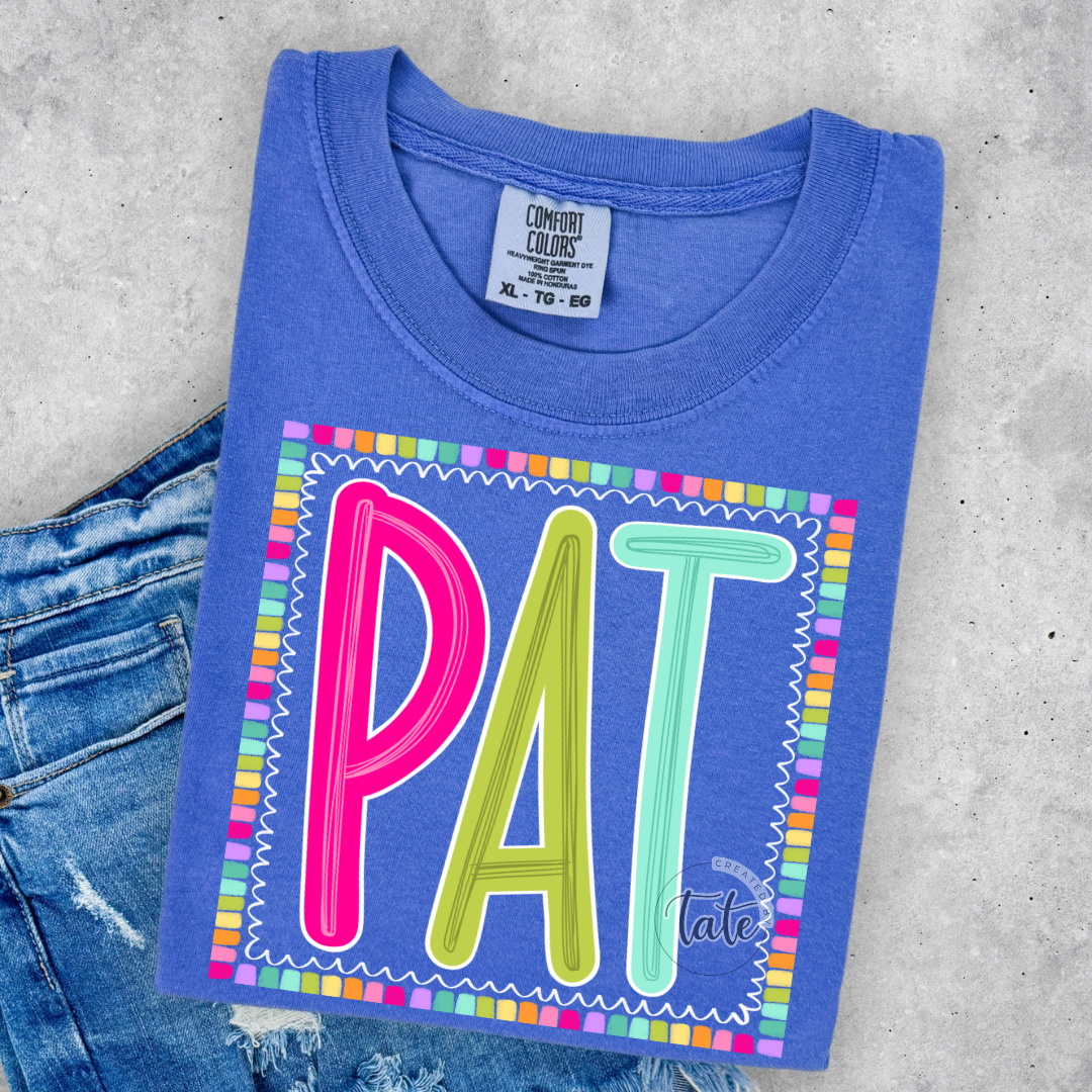 CUSTOMIZABLE ⭐️ COLORFUL BRUSHSTROKE - YOUTH + ADULT