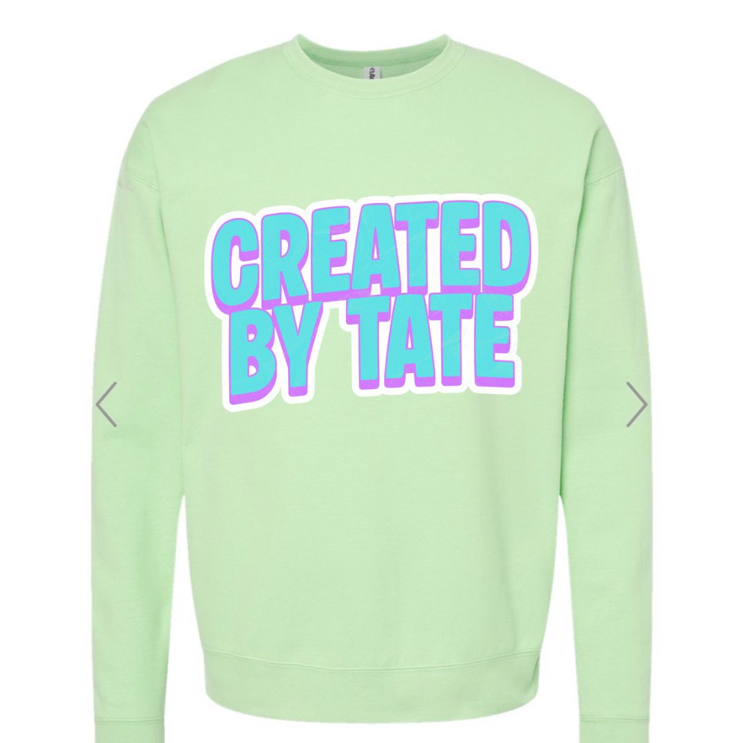 CREATED BY TATE BRAND TEE