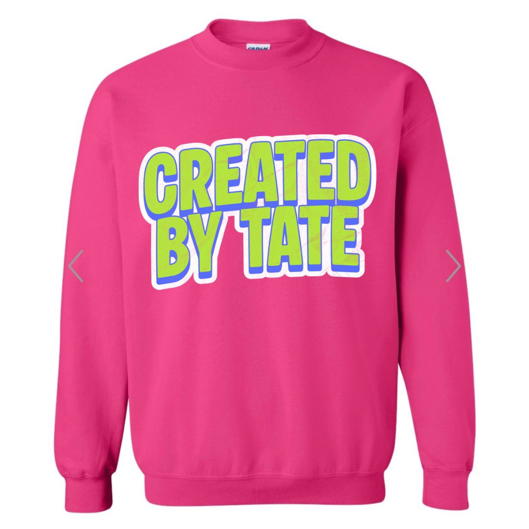 CREATED BY TATE BRAND TEE