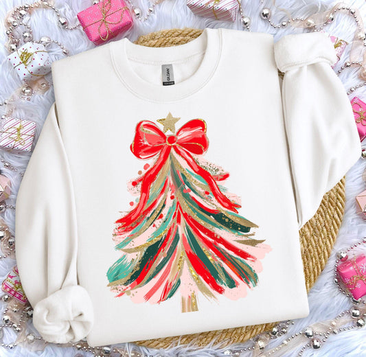 PAINTED CHRISTMAS TREE