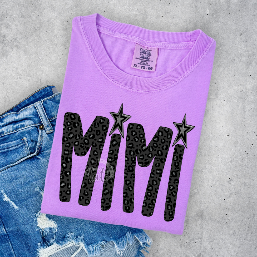FAUX GLITTER LEOPARD - MIMI