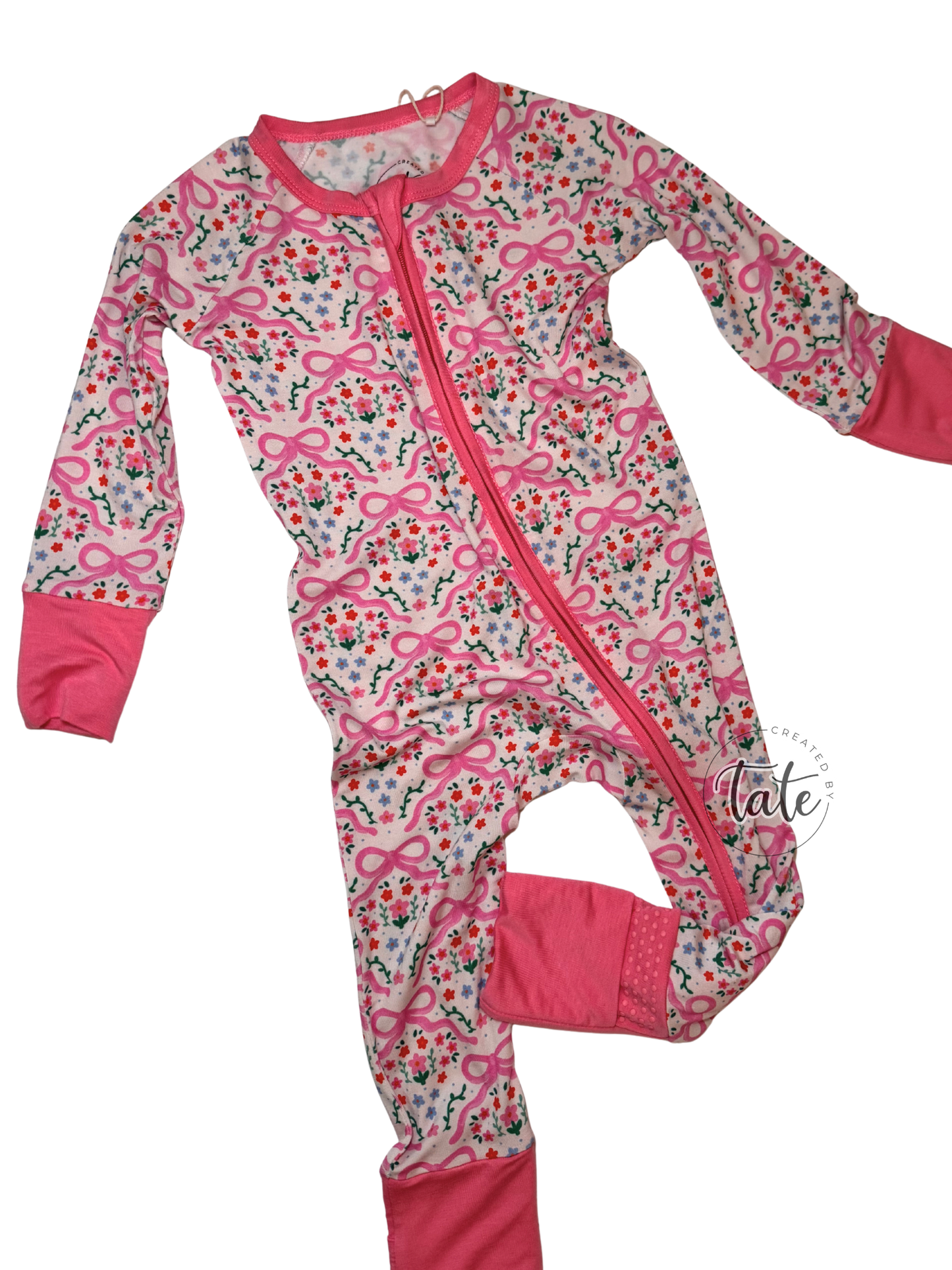 PRETTY IN WILDFLOWERS BAMBOO ZIPPY