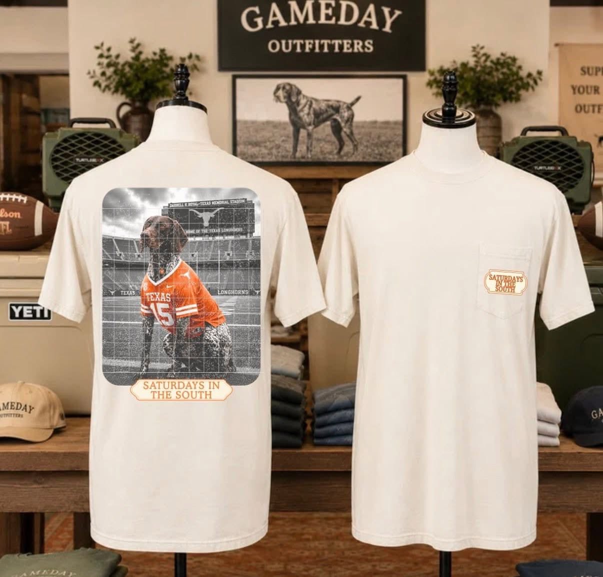 SATURDAY UT - FRONT + BACK