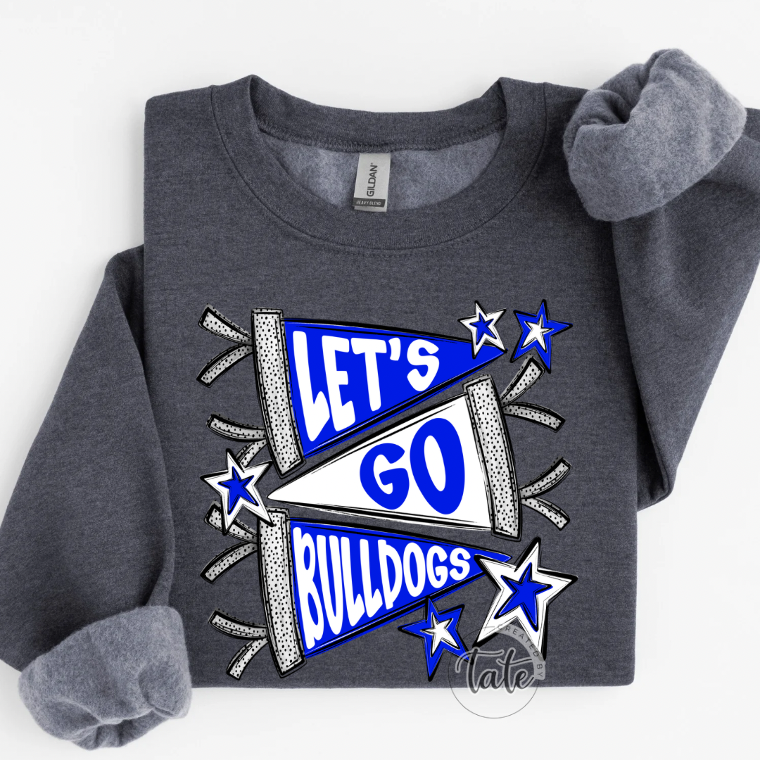 FLAGS LETS GO BULLDOGS