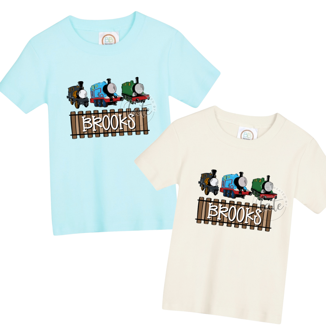 TRAIN TRIO NAME PLATE - INFANT + YOUTH