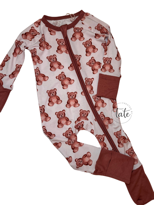 SWEET TEDDY DREAMS BAMBOO ZIPPY