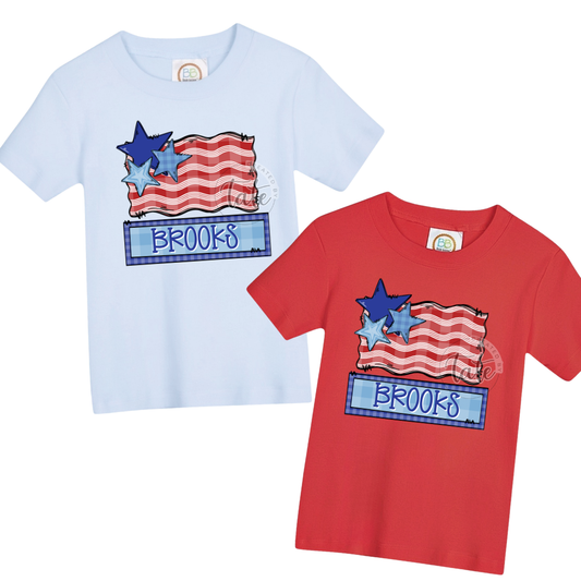 AMERICAN BOY NAME PLATE - INFANT + YOUTH