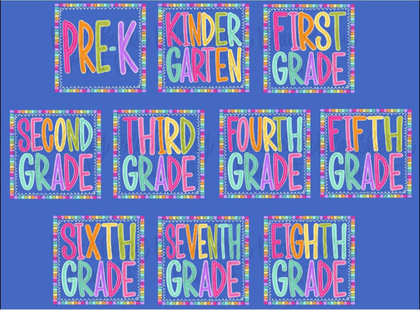 DEAL OF THE WEEK | COLORFUL BRUSHSTROKE GRADES - YOUTH + ADULT