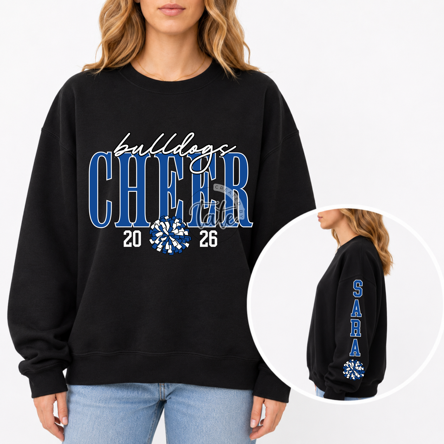 CUSTOMIZABLE ⭐ MASCOT CHEER + SLEEVE