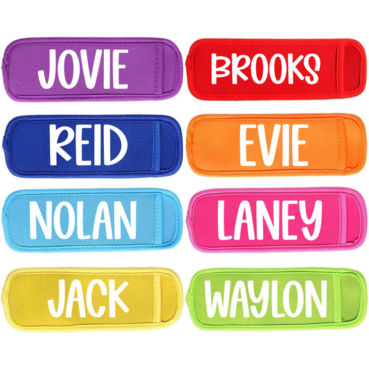 PERSONALIZED POPSICLE HOLDERS